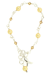 Gold Awareness Bracelet for Childhood Cancer