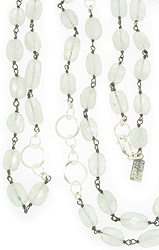 Versatile Moonstone Nugget Necklace