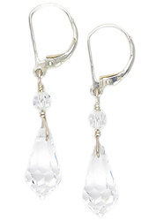 Crystal Drop Bridal Earrings