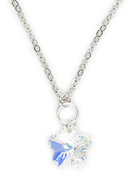 Flower Crystal Necklace