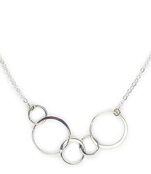 Sterling Silver Bubble Necklace