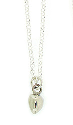 Sterling Silver Droplet Necklace