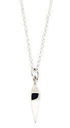 Sterling Silver Point Necklace