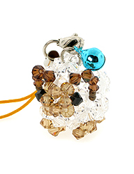 Swarovski Crystal Ram/Sheep/Goat Charm (Horns)