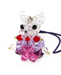Swarovski Crystal Rabbit/Hare Charm (Small)
