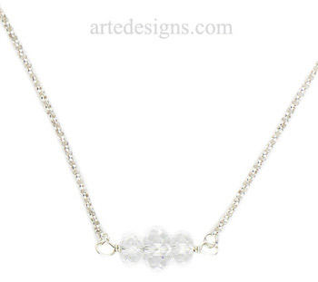 Barely There Crystal Necklace
