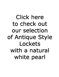 Antique Lockets with Pearl