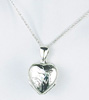 Heart Sterling Silver Locket Pendant for 4 Pictures