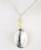 Oval Birthstone Locket
