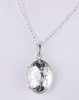 Oval Sterling Silver Locket Pendant
