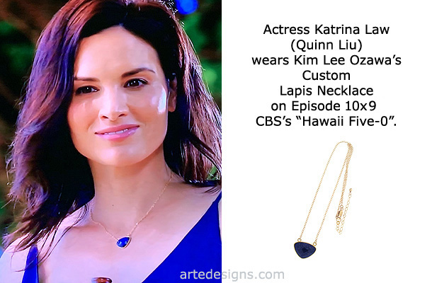 Handmade Jewelry as seen on Hawaii Five-0 Quinn Liu (Katrina Law) Episode 10x9 11/22/2019