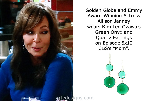 Handmade Jewelry as seen on Mom Allison Janney Episode 5x10 1/11/2018