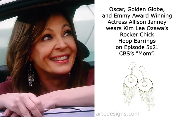 Handmade Jewelry as seen on Mom Allison Janney Episode 5x21 5/10/2018