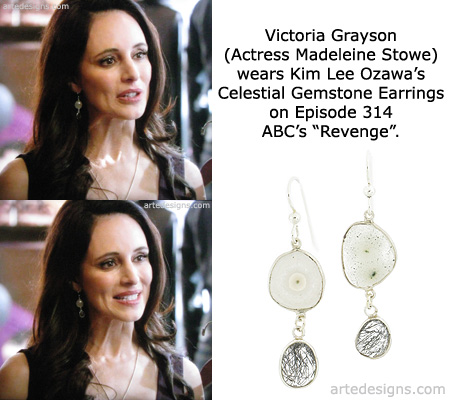 Handmade Jewelry as seen on Revenge Madeleine Stowe Episode 3x14 3/9/2014