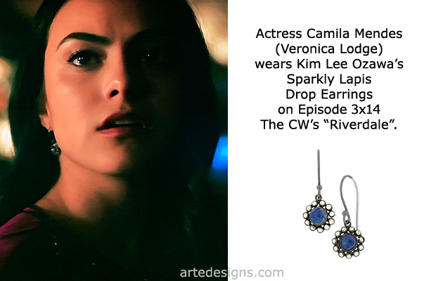 Handmade Jewelry as seen on Riverdale Veronica Lodge (Camila Mendes) Episode 3x14 3/6/2019