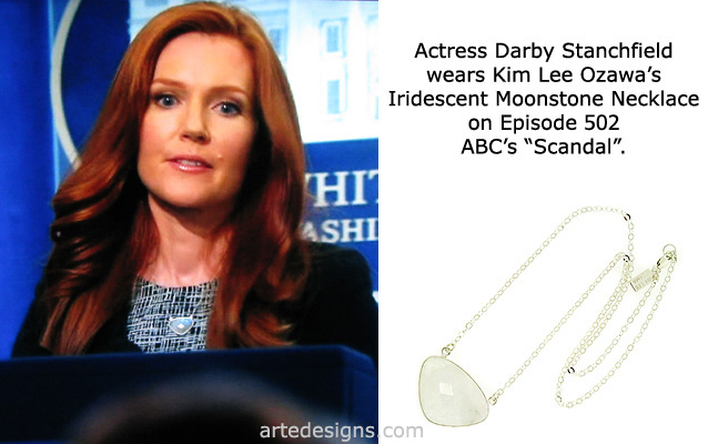 Handmade Jewelry as seen on Scandal Darby Stanchfield Episode 5x02 10/1/2015