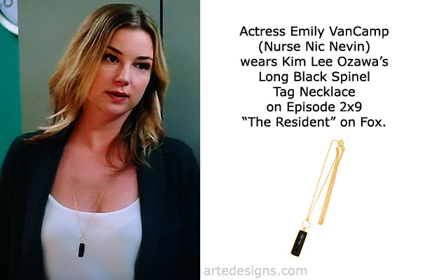 Handmade Jewelry as seen on The Resident Nurse Nic Nevin (Emily VanCamp) Episode 2x9 11/26/2018