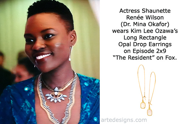 Handmade Jewelry as seen on The Resident Dr. Mina Okafor (Shaunette Renée Wilson) Episode 2x9 11/26/2018