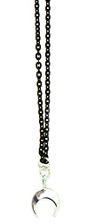 Edgy Mini Sterling Silver Arch Necklace
