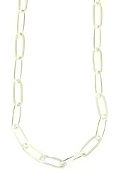 Sterling Silver Paperclip Chain Necklace